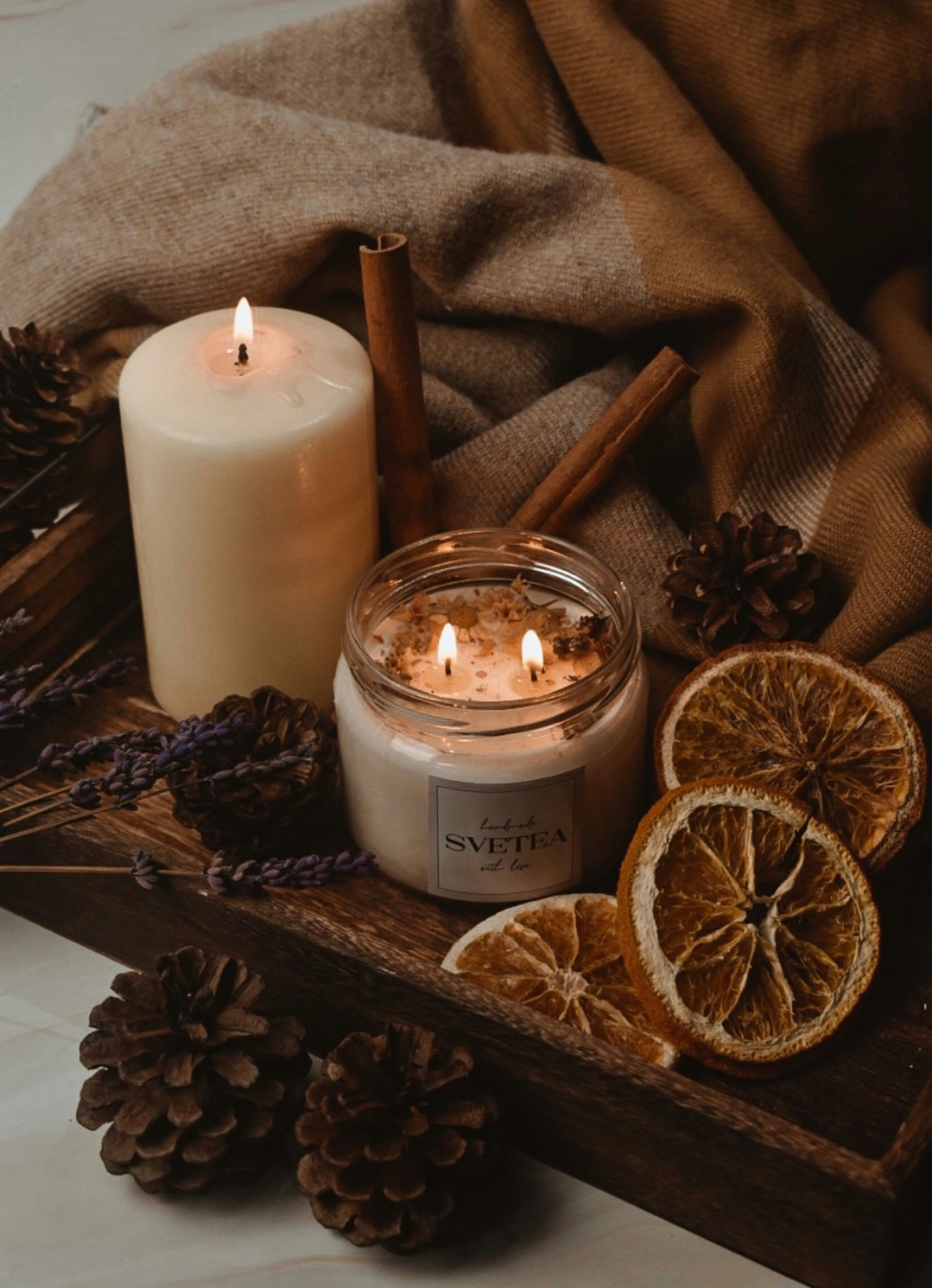 Pure Wax Studio Vanilla Bean Candle